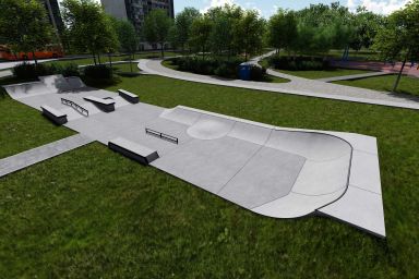 Skatepark project - Sobótka