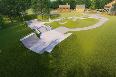 Skatepark project - Kraków (ul. Kąpielowa)