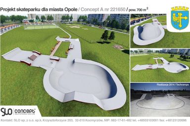Skatepark project - Opole