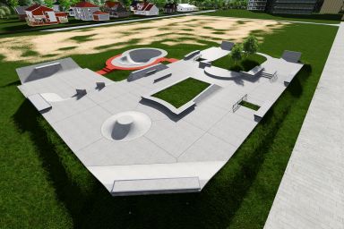 Skatepark concept - Stjordal