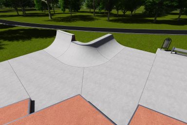 Skatepark project - Warsaw Ochota