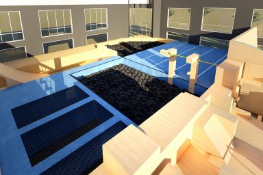Projekt skateparku modułowego Indoor - Dubaj