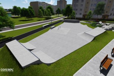 Skatepark project - Przemysl - expansion