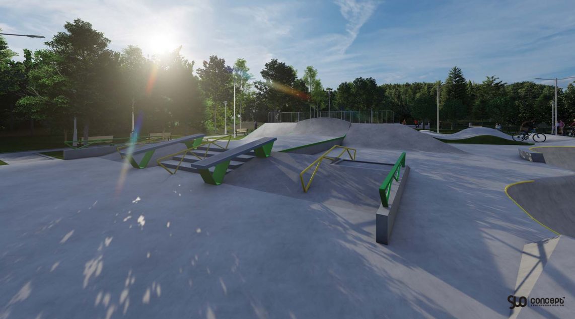 Skatepark konsept