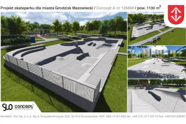 Skateparkprosjekter - Grodzisk Mazowiecki