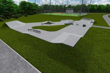 Skatepark project - Kalwaria Zebrzydowska