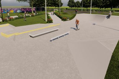 Skatepark project - Chojnów