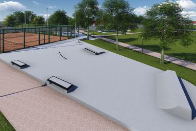 Skatepark project - Stopnica