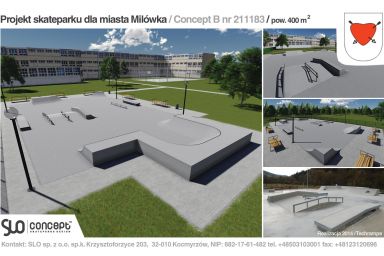 Skatepark project - Milowka