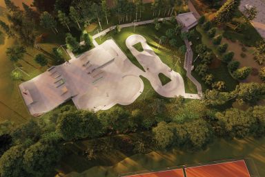 Skatepark project - Myślenice