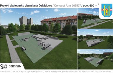 Skatepark project - Dzialdowo
