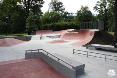 Skatepark project -Kraków - Park Jordana