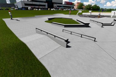 Skatepark project - Vilnius