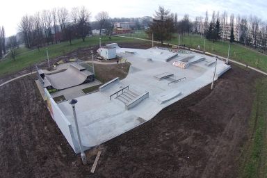 Skatepark project - Krakow Mistrzejowice