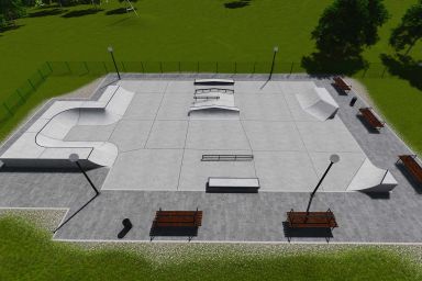 Skatepark project - Milowka