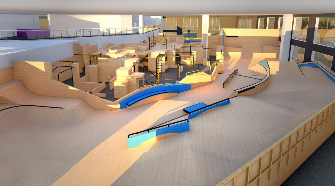 Skatepark project Dubai