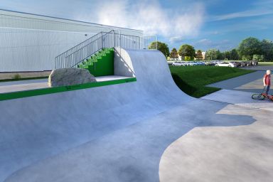 Concrete skatepark project - Mogilno