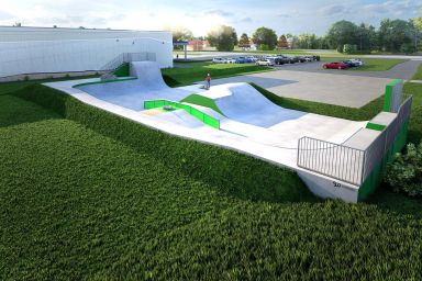 Skatepark-prosjekt i betong - Mogilno