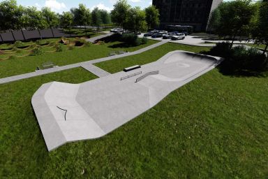 Skatepark project - Żelechlinek