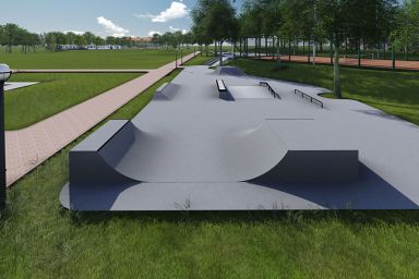 Skatepark project - Stopnica