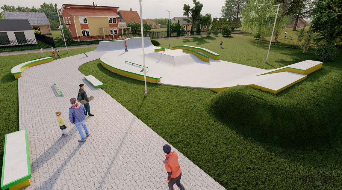 Skatepark visualization - Slo Concept