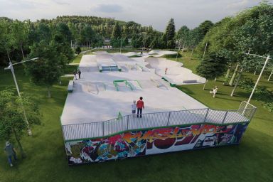 Skatepark project - Myślenice