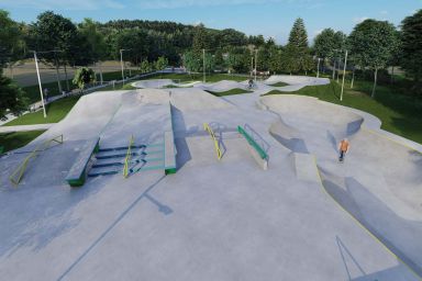 Skatepark project - Myślenice