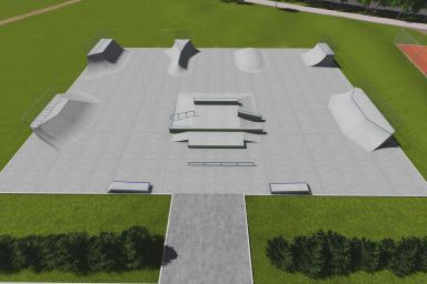 Skatepark project - Tychy