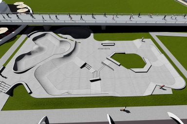 Skatepark project - Vilnius