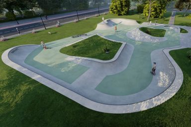 Skatepark project - Szczecin (ul. Chełmińska)