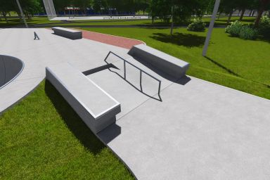 Skatepark project - Warsaw Ochota
