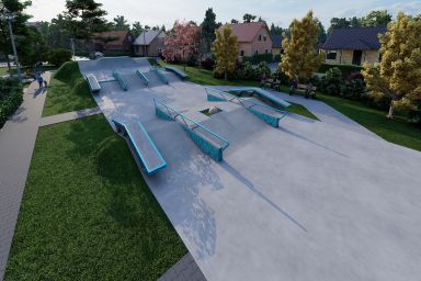 Betong skatepark - Brzeszcze