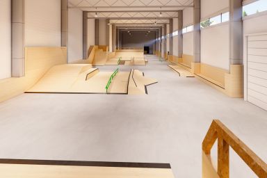 Indoor-Skatepark in Krakau - Streetpark