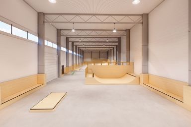 Indoor-Skatepark in Krakau - Streetpark