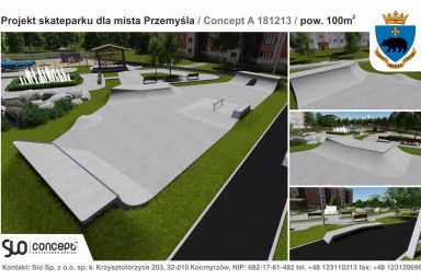 Skatepark project - Przemysl - expansion