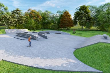 Projekt Skatepark aus Beton - Siemianice