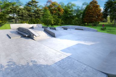 Projekt Skatepark aus Beton - Siemianice