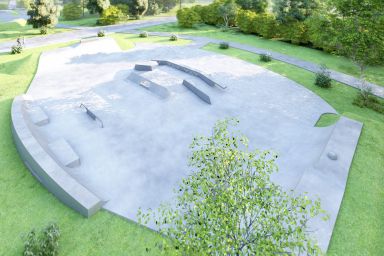 Projekt Skatepark aus Beton - Siemianice