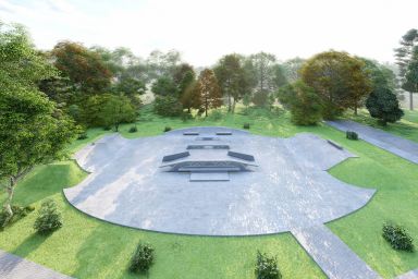 Projekt Skatepark aus Beton - Siemianice