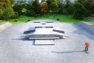 Projekt Skatepark aus Beton - Siemianice