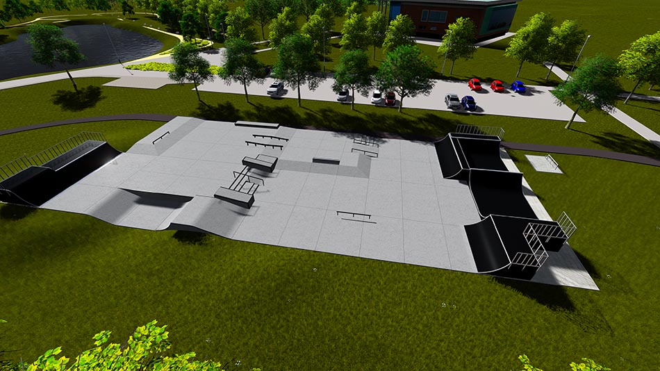 Busko-zdrój - Design Of Concrete And Modular Skateparks. Slo Concept