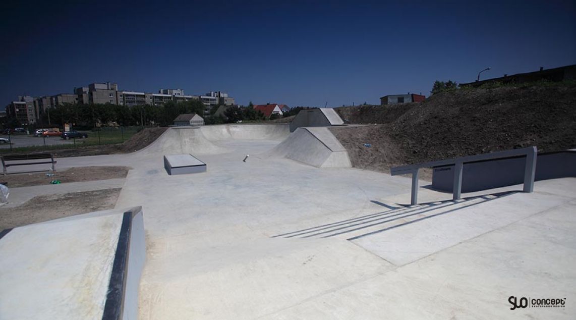 Visualization of the skatepark in Opole