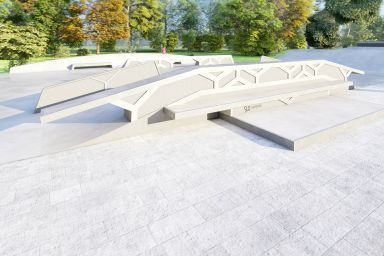 Projekt skateprku betonowego - Siemianice