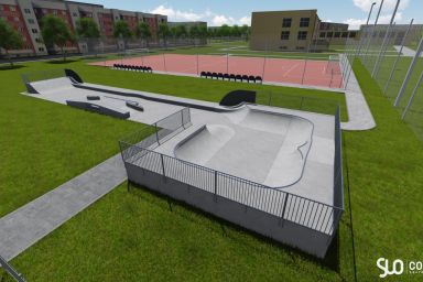 Projekt skateparku - Łomianki