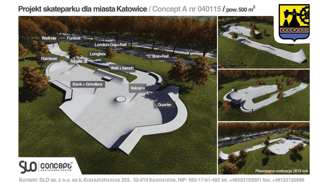 wizualizacje skateparków