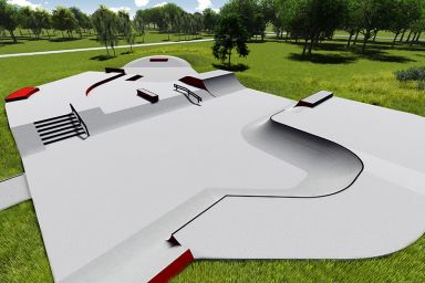 مشاريع Skatepark - Trzebiez